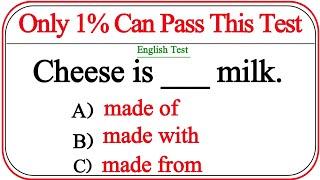 Mixed Grammar Test  Can You Score Over 96% ?