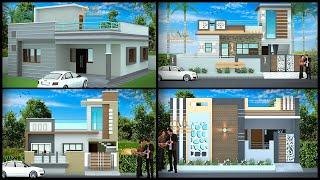 Latest House Elevation Design | Single Floor Modern House elevation Ideas | Gopal Architecture