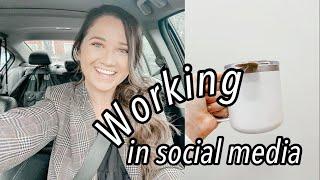 What It's Like Working In Social Media / vlog