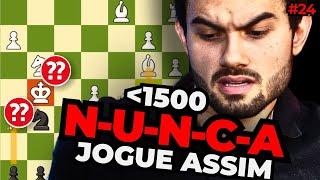 Se você tem menos de 1500 NUNCA JOGUE isso no xadrez online! Speedrun 10 minutos #ep24