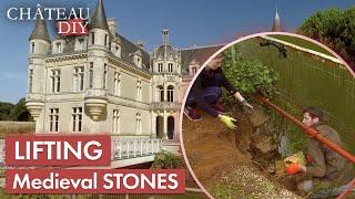 Restoring a Medieval Moat Wall by Hand | Chateau DIY