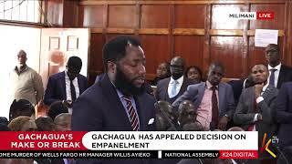 K24 TV LIVE| Gachagua Impeachment Case