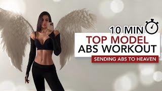 10 MIN TOP MODEL ABS WORKOUT | Sending Your Abs To Heaven | Eylem Abaci