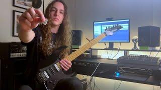 Yngwie Malmsteen - Rising Force arpeggios (using one of Yngwie's picks)