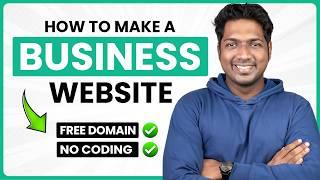 How to Create a Business Website Using AI | No Coding | 2025