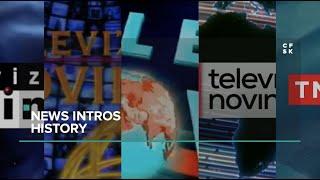 TV Nova Televizní Noviny intros History since 1994