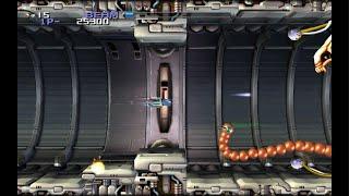 R-Type Dimensions EX PS4 On PS5 Gameplay