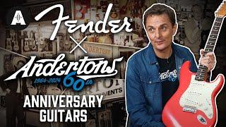 Fender Andertons 60th Anniversary Limited Edition Guitars!