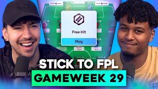 FPL GW29: FREE HIT SPECIAL! | Best Players for GW29 & GW30 | STFPL Podcast Gameweek 29