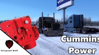 American Truck Simulator: JC's Engine Pack Cummins N14 Showcase