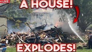 BREAKING: HOUSE EXPLODES!! IN KANSAS CITY!