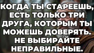 Когда ты стареешь, есть только три друга, которым ты можешь доверять. Не выбирайте неправильные.