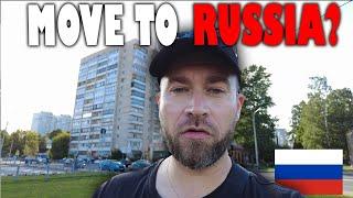 Why Move to Russia? Inside Russian Neighbourhood 'Piskaryovskaya'