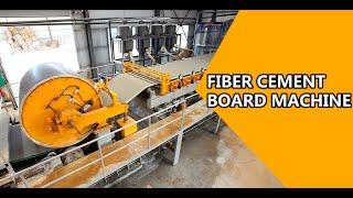 Automatic Cellulose Cement Board Production Line,Fiber Cement Wall Board making machine