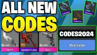 HURRY UP CODES!! MURDER MYSTERY 2 ROBLOX CODES 2024 -MM2 CODES 2024 - CODE MM2