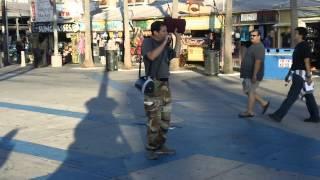 Venice Beach Visited by LAStreetPreacher who Says "Every Cemetary In America Proves There Is Death."