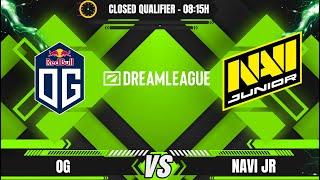 [BR] OG X NAVI JR - DREAMLEAGUE - CLOSED QLFY - @LEON