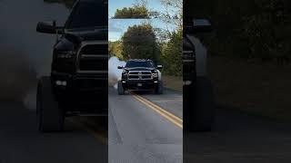 BIG TURBO 4TH GEN CUMMINS!  MASSIVE BURNOUT!