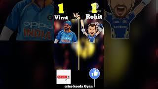 Rohit Sharma vs Virat Kohli #crico keeda #puzzel cricket