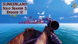 Taking The Bolt Action Rifle to Floating Refuge | Sunkenland Solo Season 5 Ep 12 | v6.1