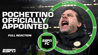 [FULL REACTION] Mauricio Pochettino OFFICIALLY appointed as USMNT head coach | ESPN FC