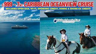 New Cruise Deal: Caribbean w/ FREE Upgrade to Oceanview & Open Bar