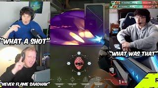 Shanks, Ardiis & Sliggy React To KC Saadhak Crazy 4k In VCT EMEA