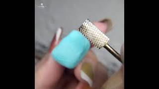 美甲教學2021 | 不看會後悔！一秒清磨頭神技～粉塵掰掰 | How to Clean Your Nail Tool |