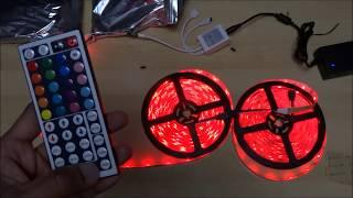 Relohas Waterproof LED Strip Light 10M Unboxing and Setup