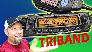 BEST Mobile Ham Radio TRIBAND for 2023