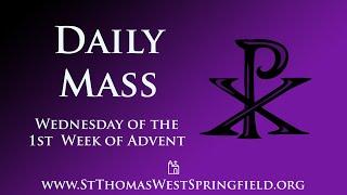 Daily Mass Wednesday, December 4, 2024