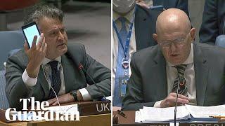 Tense exchanges between Ukraine and Russia at UN security council