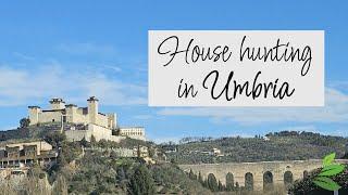 House hunting in Umbria.