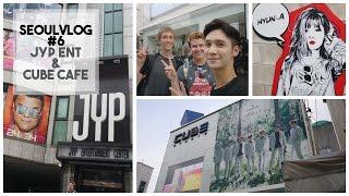 JYP Entertainment & Cube Cafe || Vlog