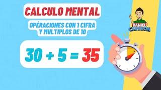 CALCULO MENTAL CON 1 CIFRA Y MULTIPLOS DE 10