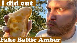 Dont get fooled by this fake Baltic amber!