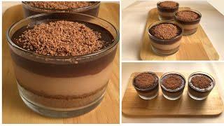 15 Minutes Dessert Recipe Prepared With 2 Cups Milk & Chocolate