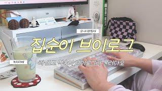 오랜만에 생존 신고 하는 집순이 브이로그 VLOG