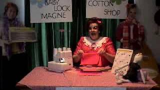 Baby Lock Serger Demo by Jen