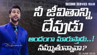 Sunday Second Service || 22nd June 2025 || Raj Prakash Paul || Jessy Paul