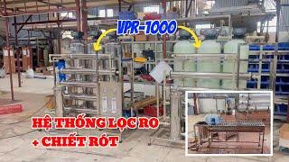 Hoàn Thiện Hệ Thống Lọc Nước Ro VPR-1000 Cùng Bàn Chiết Rót - Xử Lý Nước Việt Phát