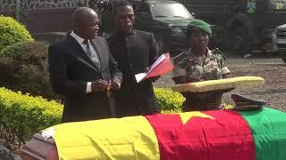 Cameroon's soldier Killed in Kembong is Given Last Respect