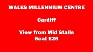 Wales Millennium Centre Stalls View - View from Mid Stalls Row E