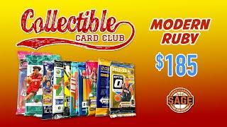 $185 Collectible Card Club Modern Ruby Basketball Subscription Box 