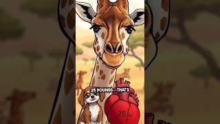 8 Mind-Blowing Giraffe Facts That Will Change Your View Forever #facts #why  #youtubeshorts #cartoon