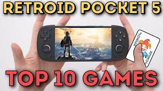 Retroid Pocket 5 | Top 10 Games