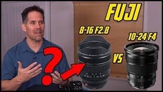 Fuji 8-16 f2.8 vs Fuji 10-24 f4 Review | Why 8-16 is not worth $2k!