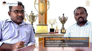 Mr. Narayanan T| Associate Professor| MARG Institute Of Design And Architecture Swarnabhoomi - MIDAS