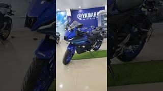 Short view  New 2024 Yamaha R15 v4.0 in Blue colour #shorts #youtubeshorts #bike #r15v4 #2024