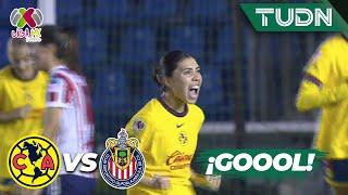 ¡GOLEADA! Kiana hace el cuarto  | América 4-0 Chivas  | Liga Mx Femenil AP2024-J9 | TUDN